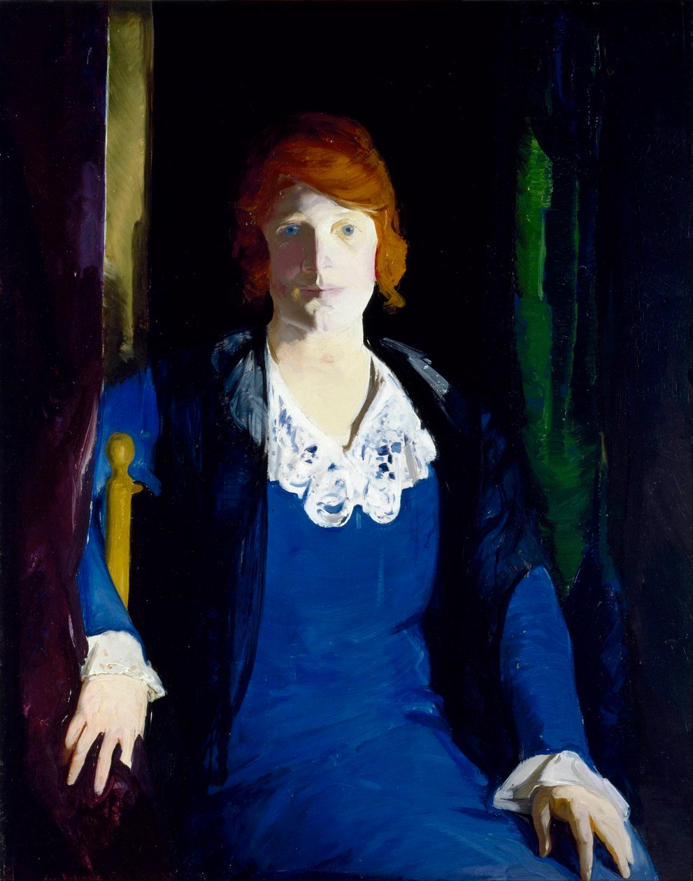 Porträt von Florence Pierce von George Wesley Bellows