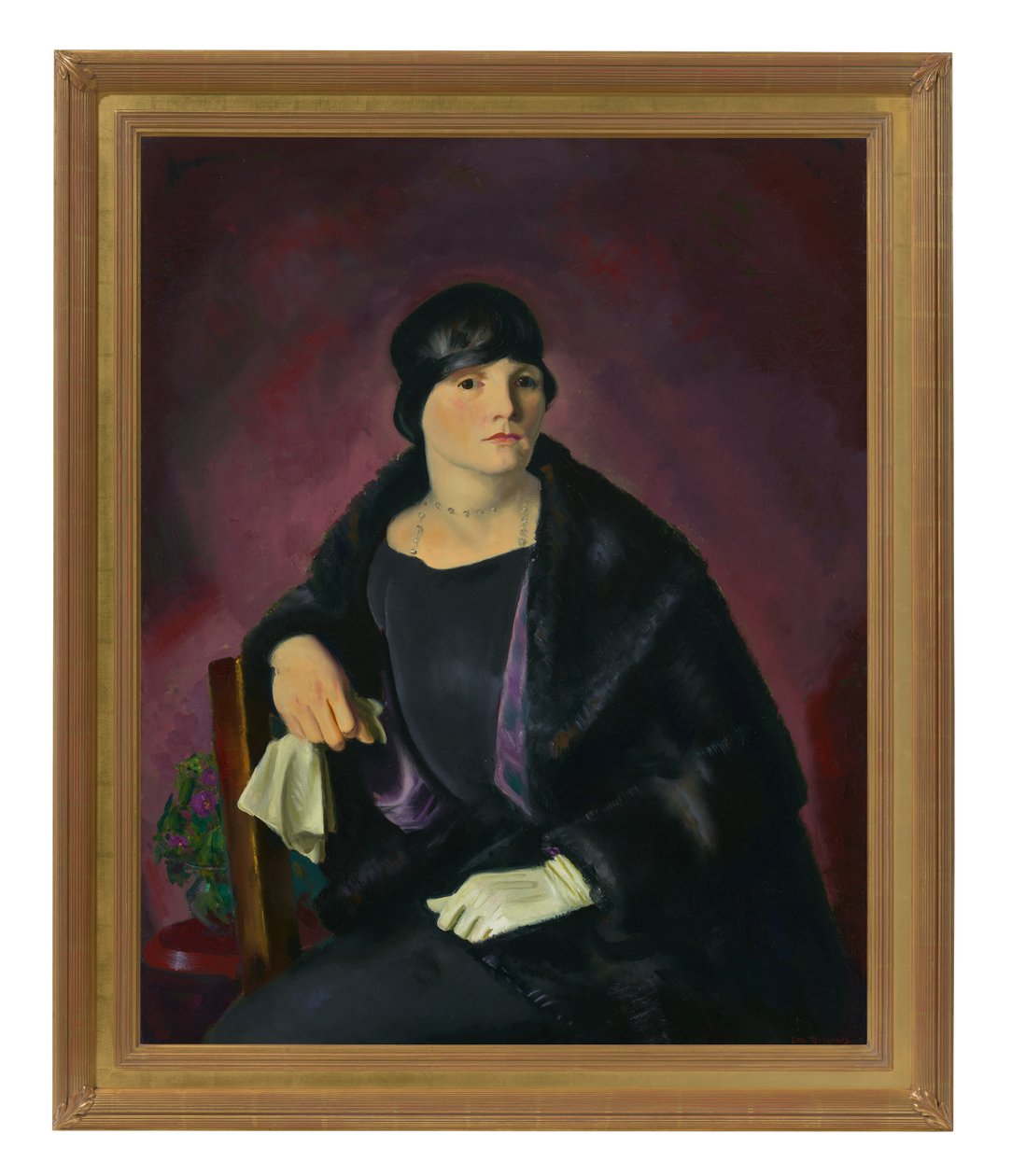 Porträt von Mrs. Walter Richter von George Wesley Bellows