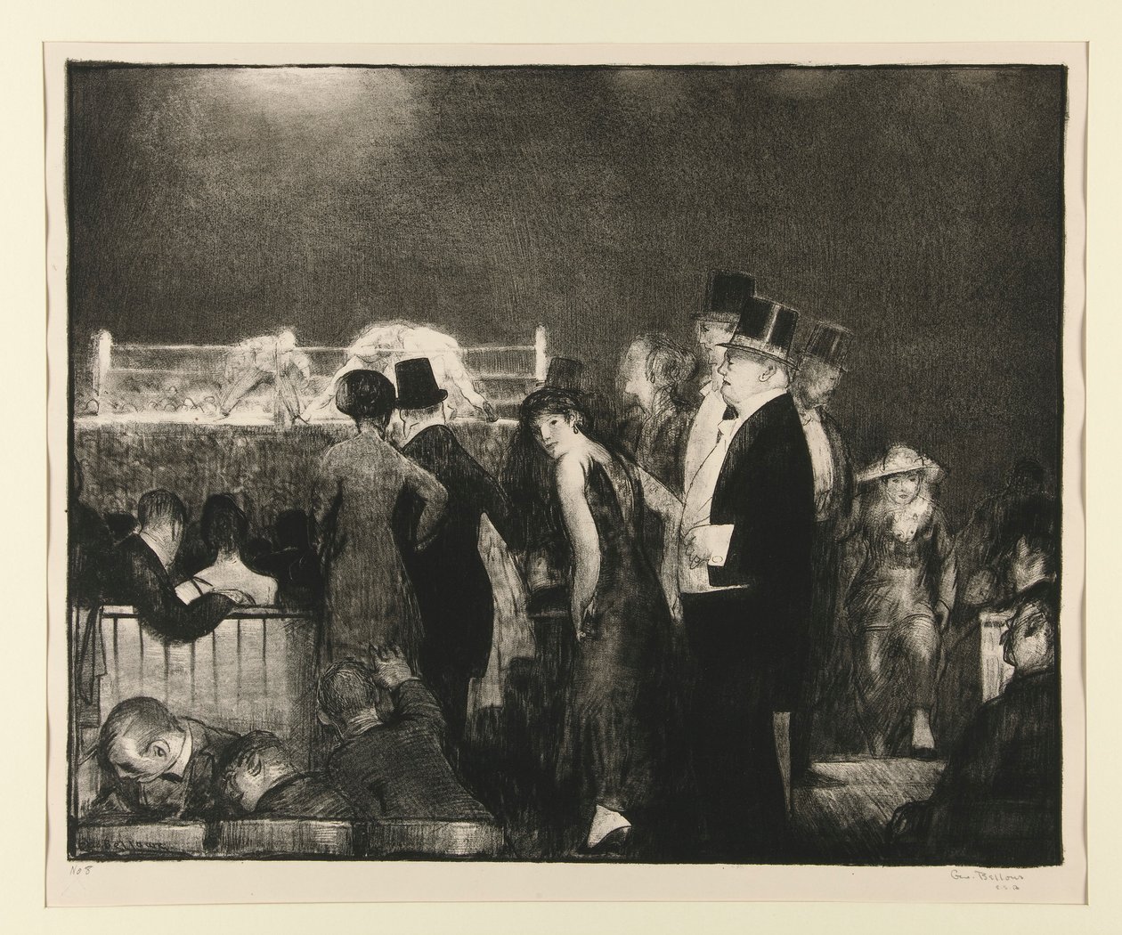 Vorbereitungen zum großen Kampf, Nr. 8 von George Wesley Bellows