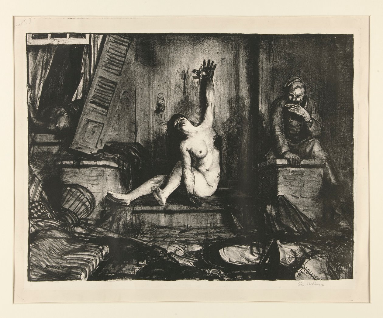 Die Zigarette aus der Kriegserie von George Wesley Bellows