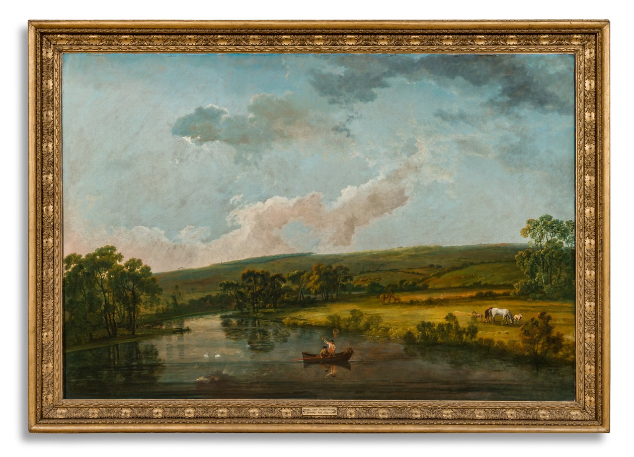 Hazel Gap, in der Nähe von Welbeck von George the Elder Barret