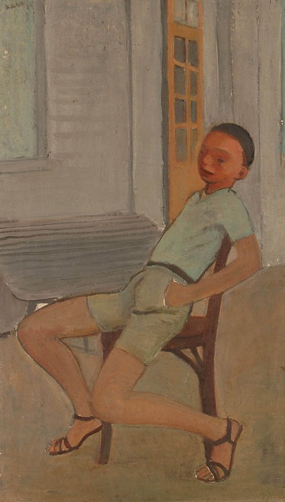 Porträt von Richard Pren von Georges Karpeles