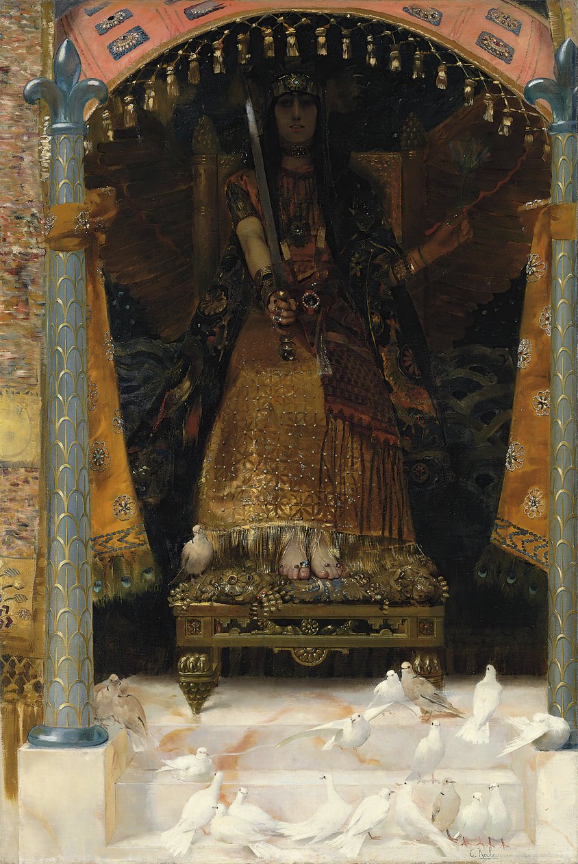 Krieg und Frieden, 1886 von Georges Antoine Rochegrosse