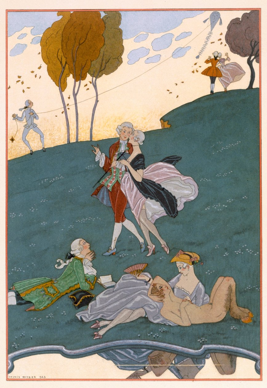 Fetes Galantes, Illustration für 