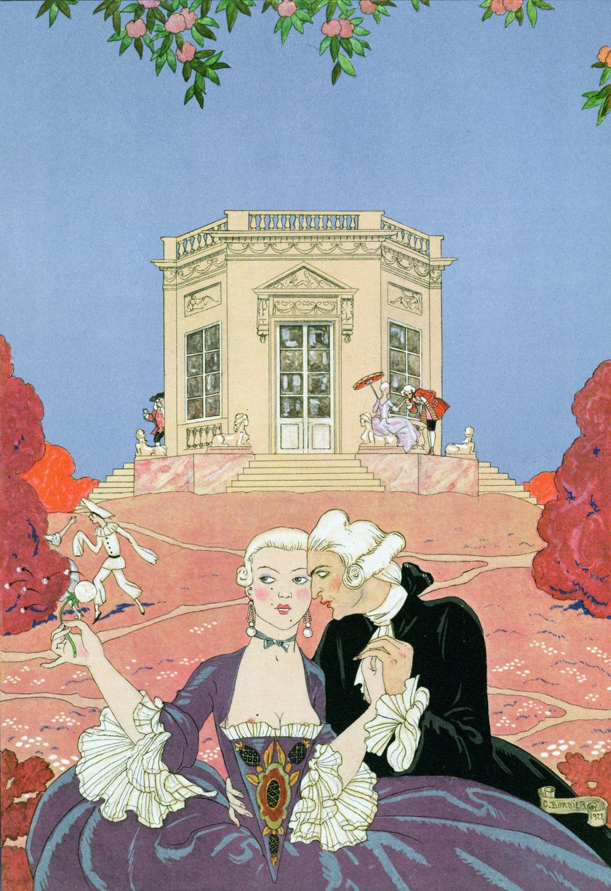Die Müßiggänger, Illustration für 