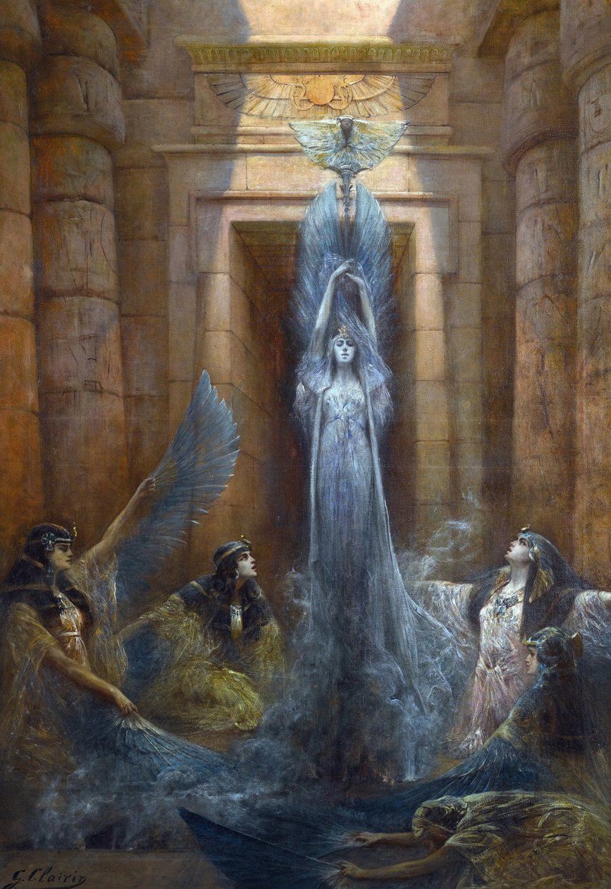 Die Göttin Neith von Georges Clairin