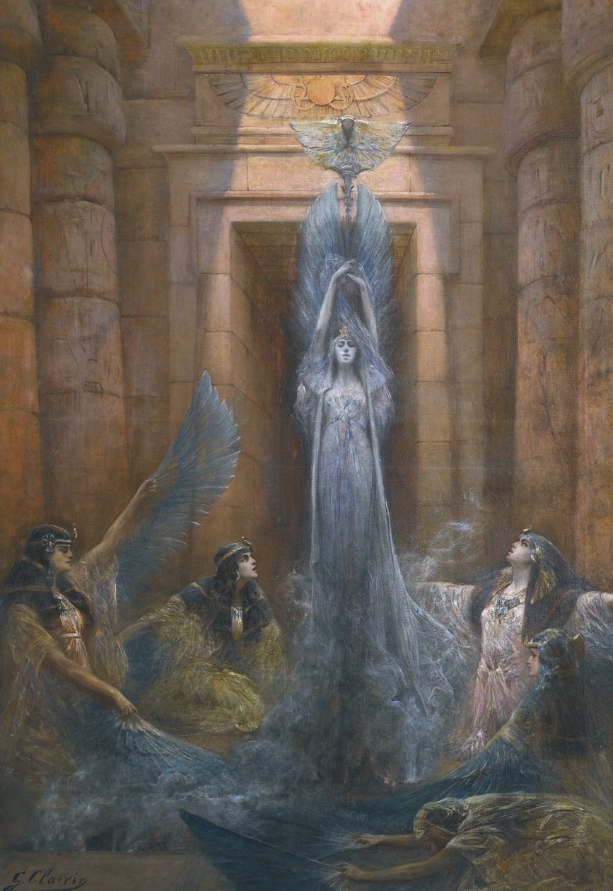 Die Göttin Neith von Georges Clairin
