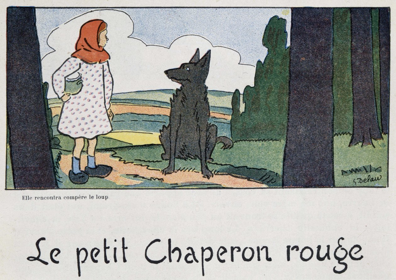 Rotkäppchen - ill. von Georges Delaw, ed. Spock von Georges Delaw