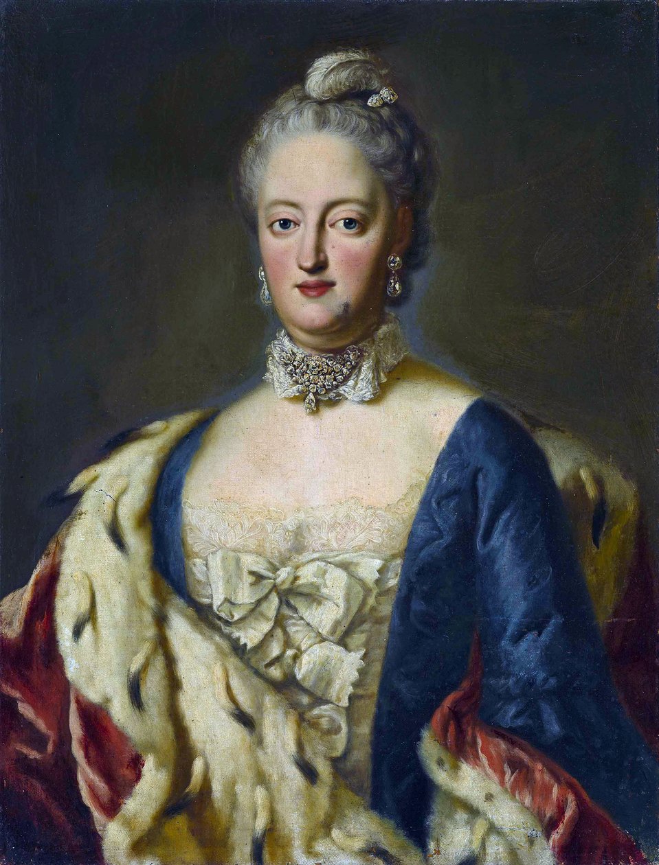 Herzogin Maria Anna Josepha von Bayern, Markgräfin von Baden-Baden von Georges Desmarées