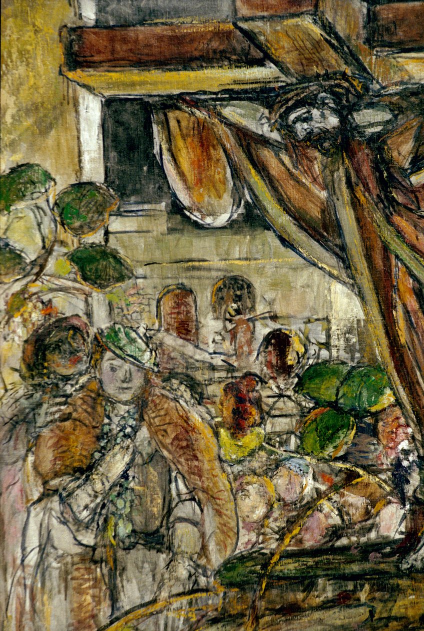 Detail von Christus auf dem Weg nach Golgatha von Georges Desvallieres