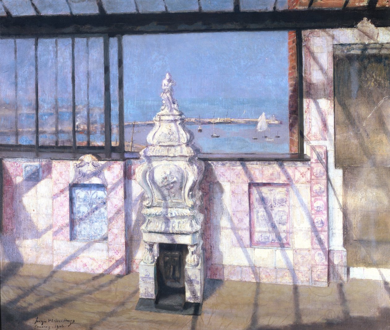 Der Ausguck auf Guernsey, 1905 von Georges Hugo