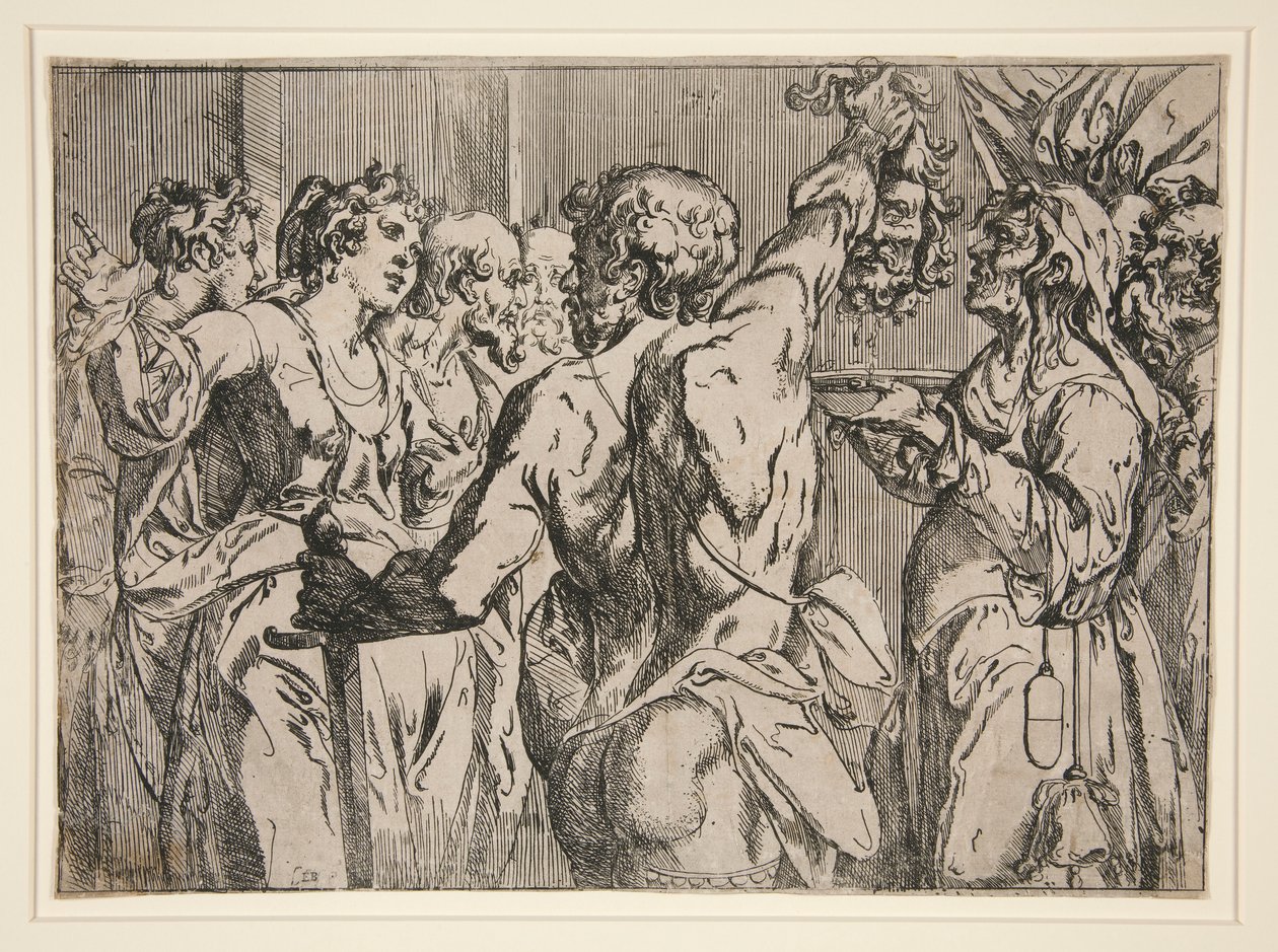 Die Enthauptung von Johannes dem Täufer von Georges Lallemand