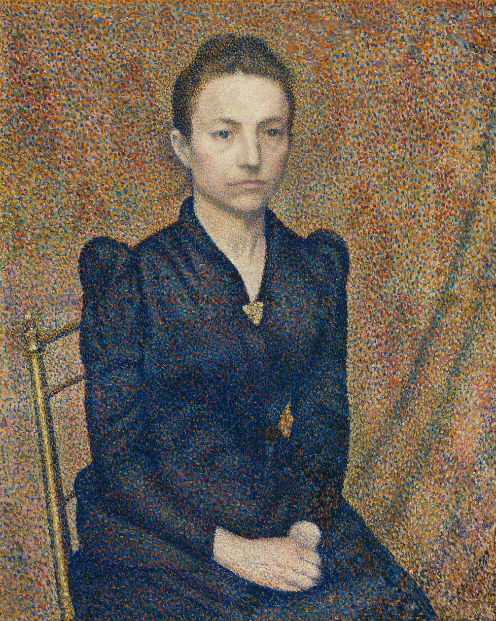 Porträt der Schwester des Künstlers von Georges Lemmen