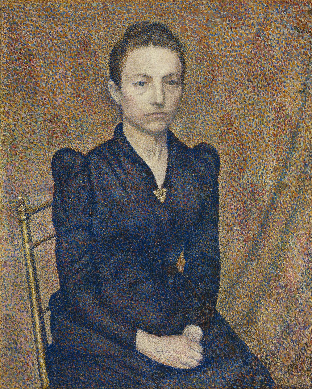 Porträt der Schwester des Künstlers von Georges Lemmen