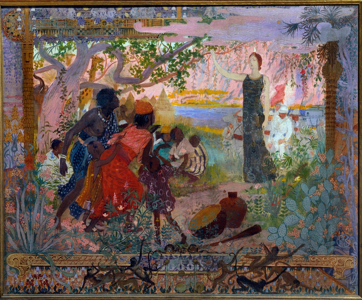 Die Eroberung Afrikas von Georges Marie Rochegrosse