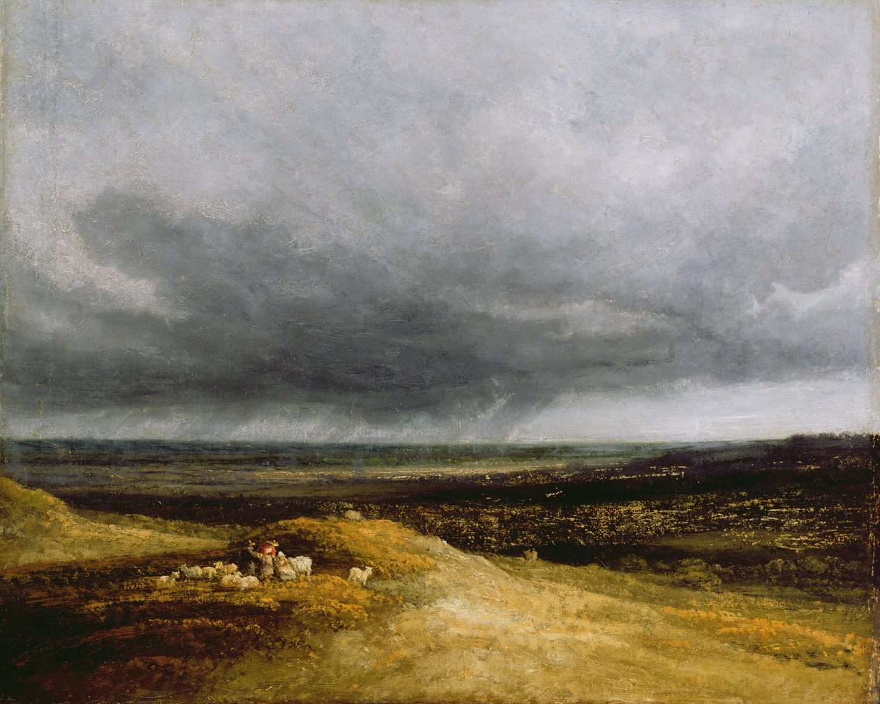 Herannahender Sturm, ca. 1820-25 von Georges Michel