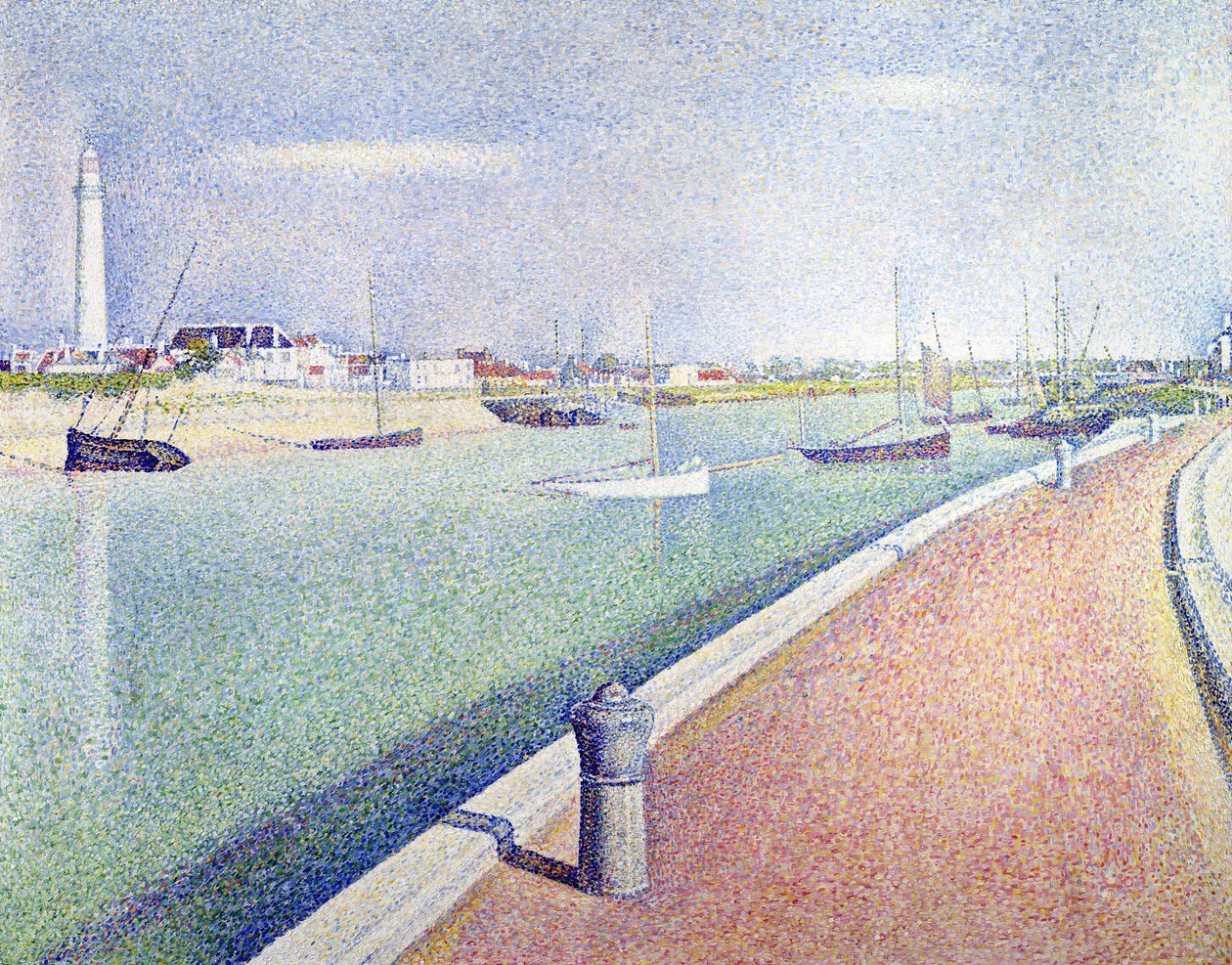 Der Kanal von Gravelines, Petit Fort Philippe von Georges Pierre Seurat