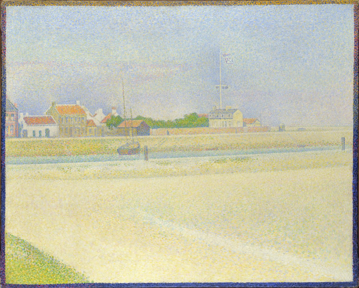 Der Kanal von Gravelines, Grand Fort-Philippe von Georges Seurat