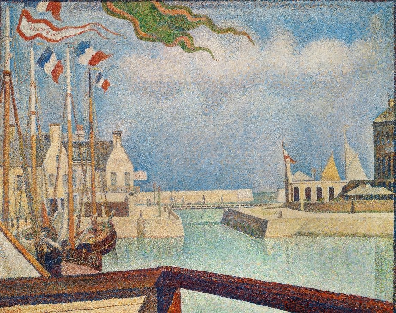 Porteen-Bessin, ein Sonntag von Georges Seurat