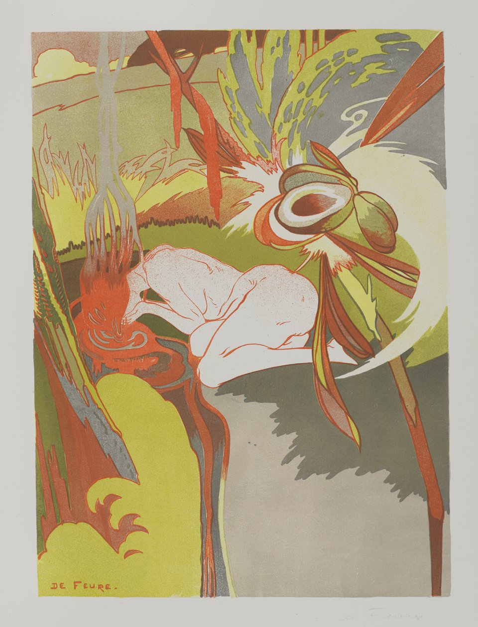 Die Quelle des Bösen, 1894 von Georges de Feure