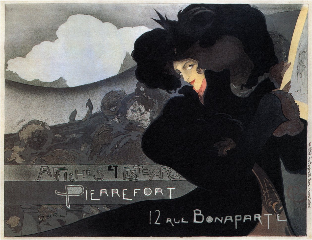 Pierrefort, Affiches et Stampes, 1898 von Georges de Feure