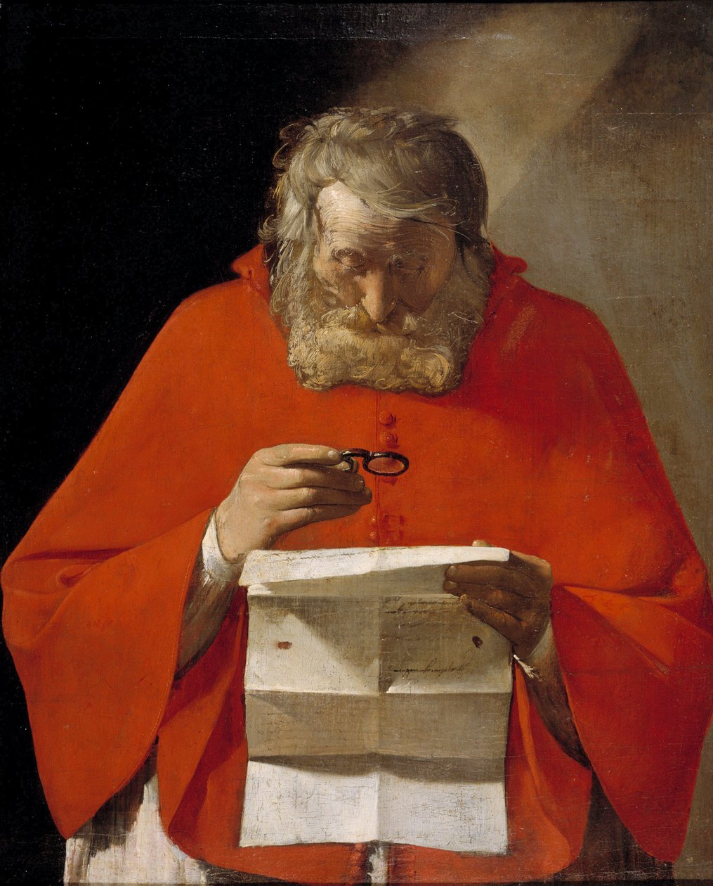 Der heilige Hieronymus beim Lesen von Georges de La Tour