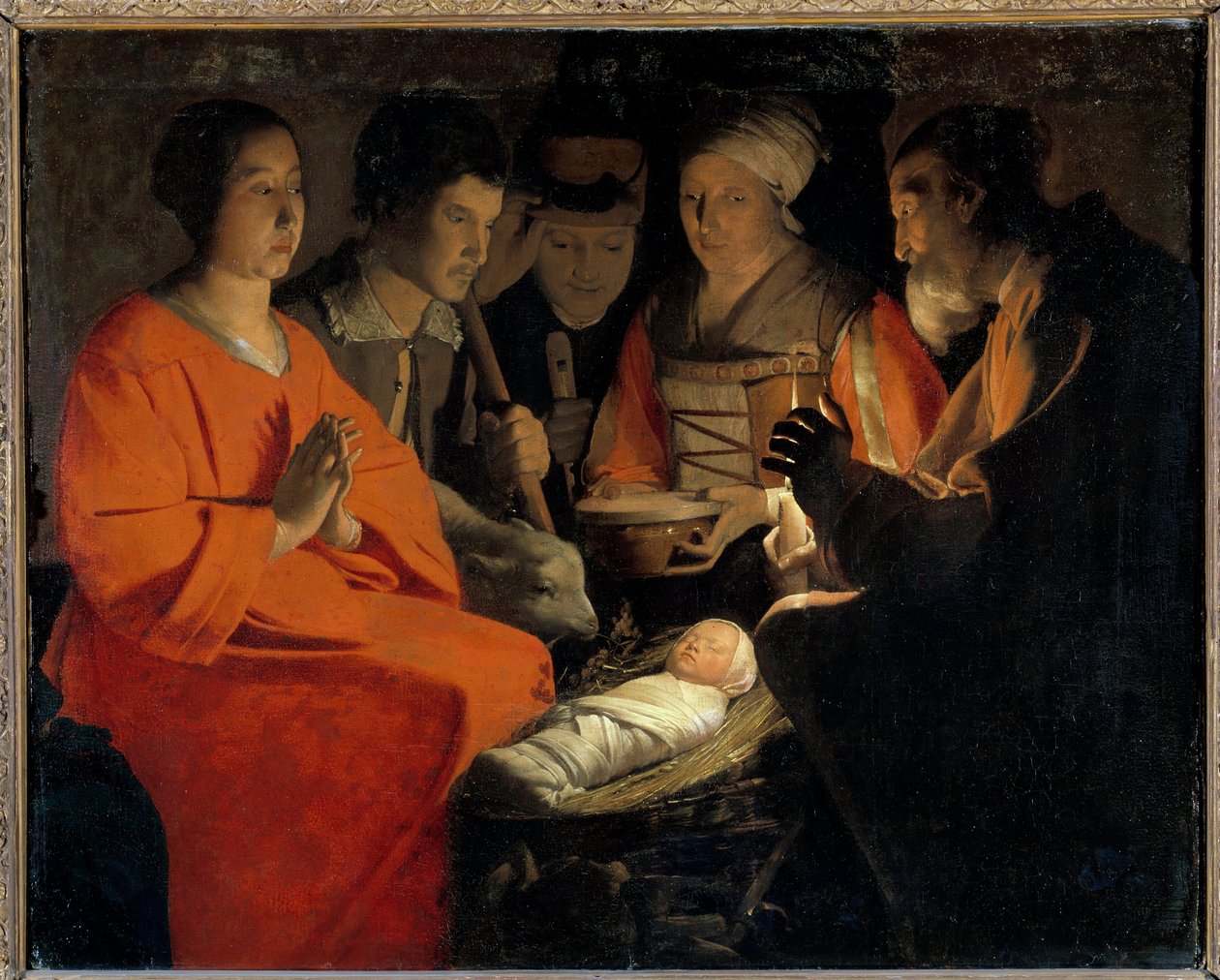 Die Anbetung der Hirten von Georges de La Tour