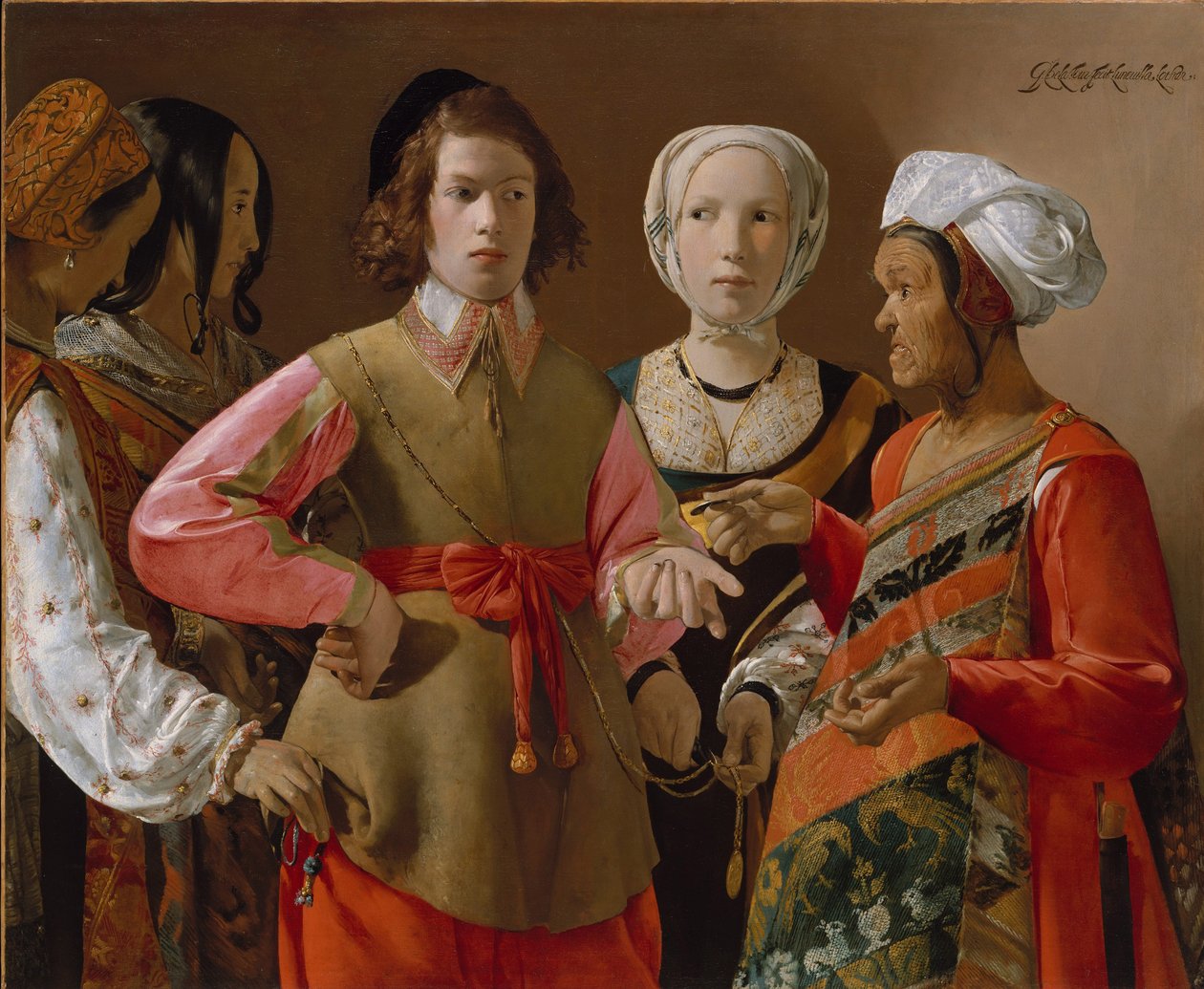 Der Wahrsager von Georges de La Tour