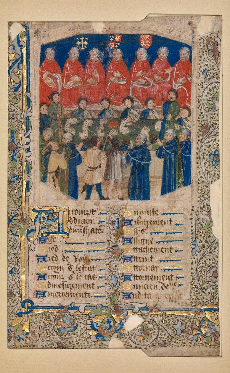 Court of Common Pleas, um 1460 von Georgia Levan Ramishvili from Tbilisi