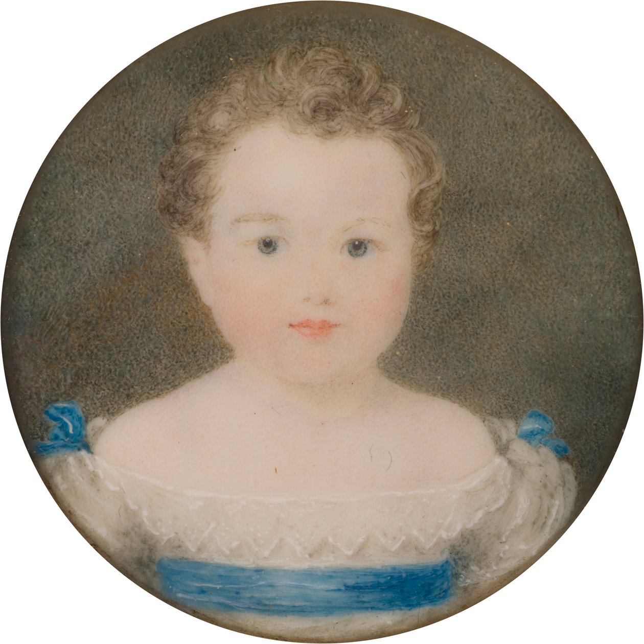 Porträt von Orlando George Charles Bridgeman, später 3. Earl Bradford, als Kind (1819-1898) von Georgina Viscountess Newport Moncreiff