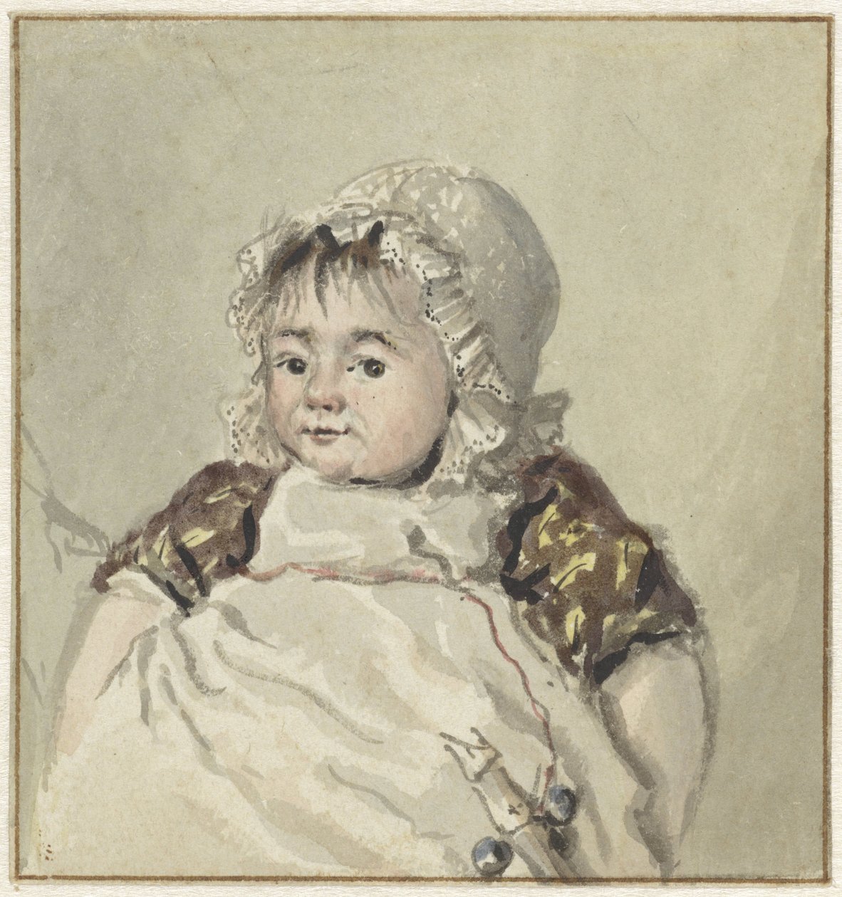 Porträt von Cornelia Johanna van Os von Georgius Jacobus Johannes van Os