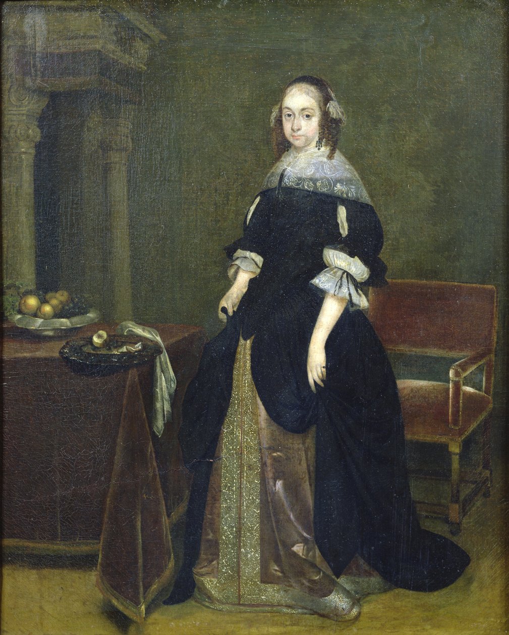 Porträt einer Frau von Gerard ter Borch