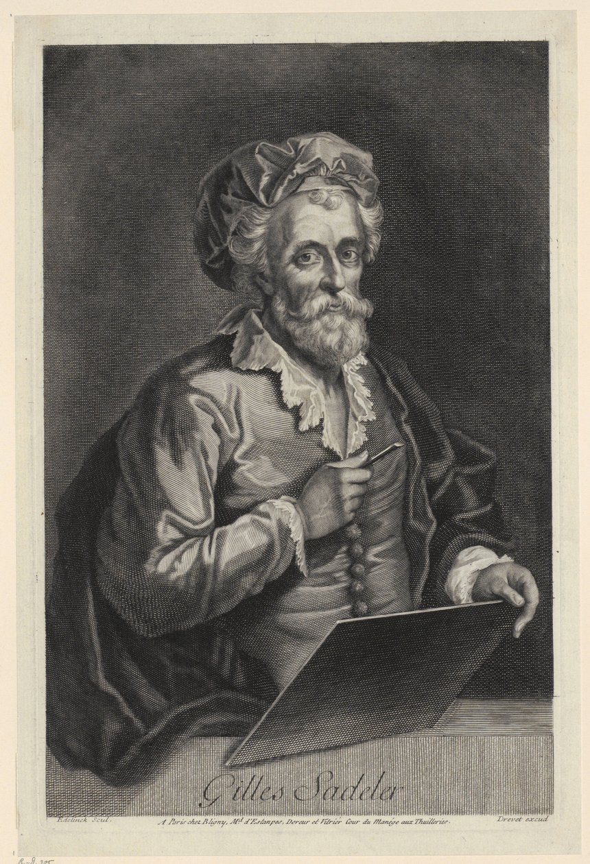 Porträt von Jacques Bénigne Bossuet von Gérard Edelinck