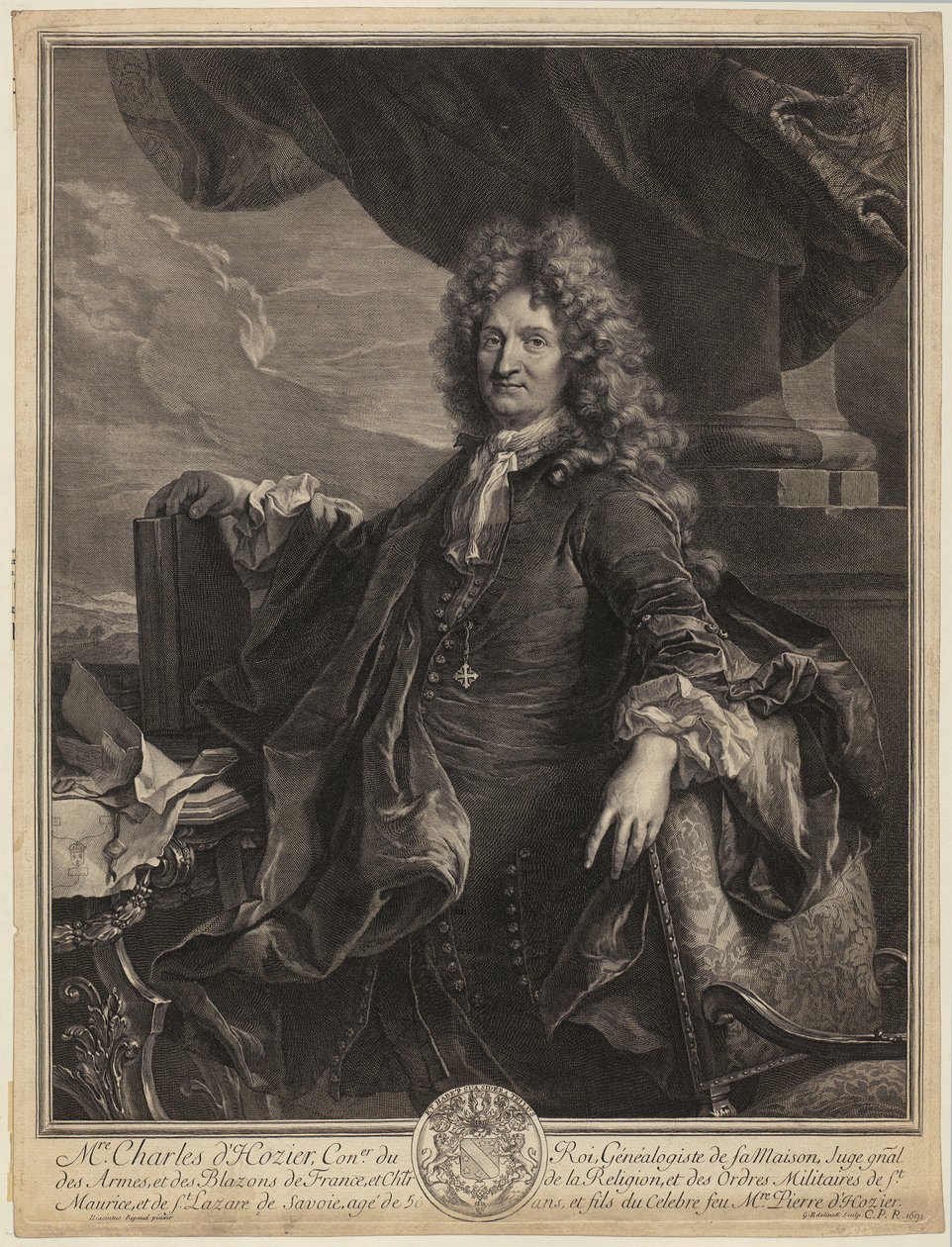 Schmerzensmutter von Gérard Edelinck