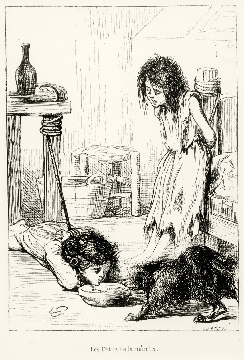 Die mitleidigen Kinder, Illustration aus "L