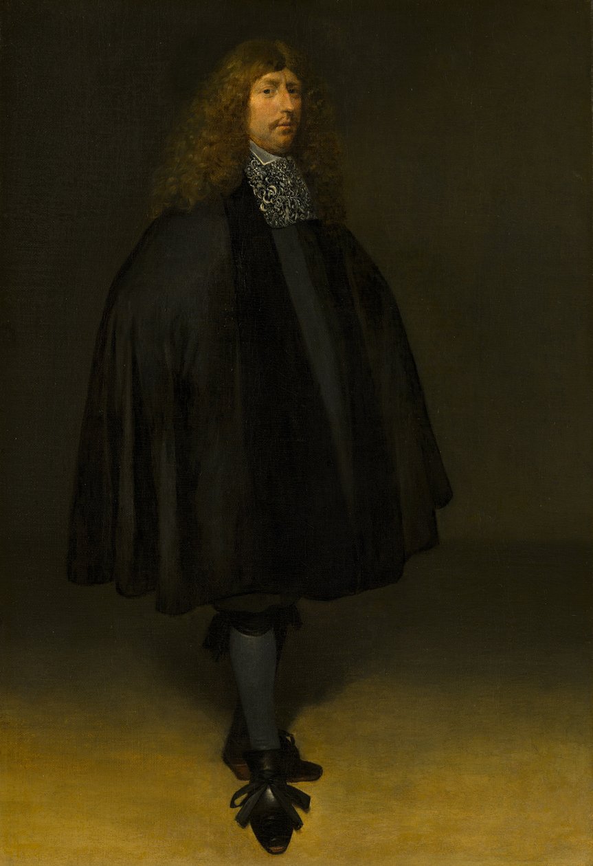 Selbstporträt, ca. 1668 von Gerard Ter Borch the Younger