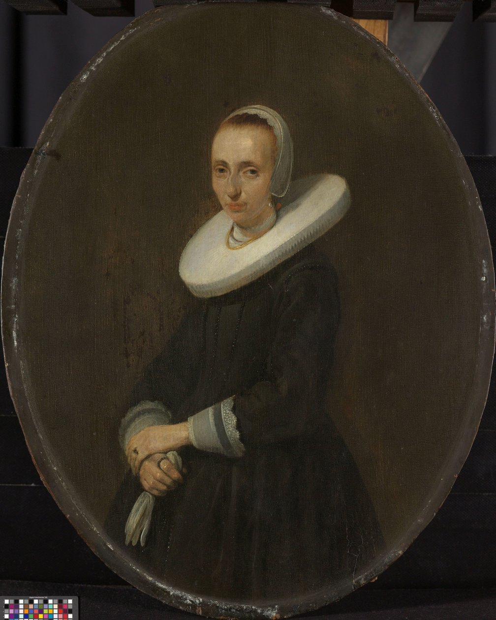 Johanna Bardoel (gestorben nach 1667). Ehefrau von Gerard van der Schalcke von Gerard ter Borch (II)