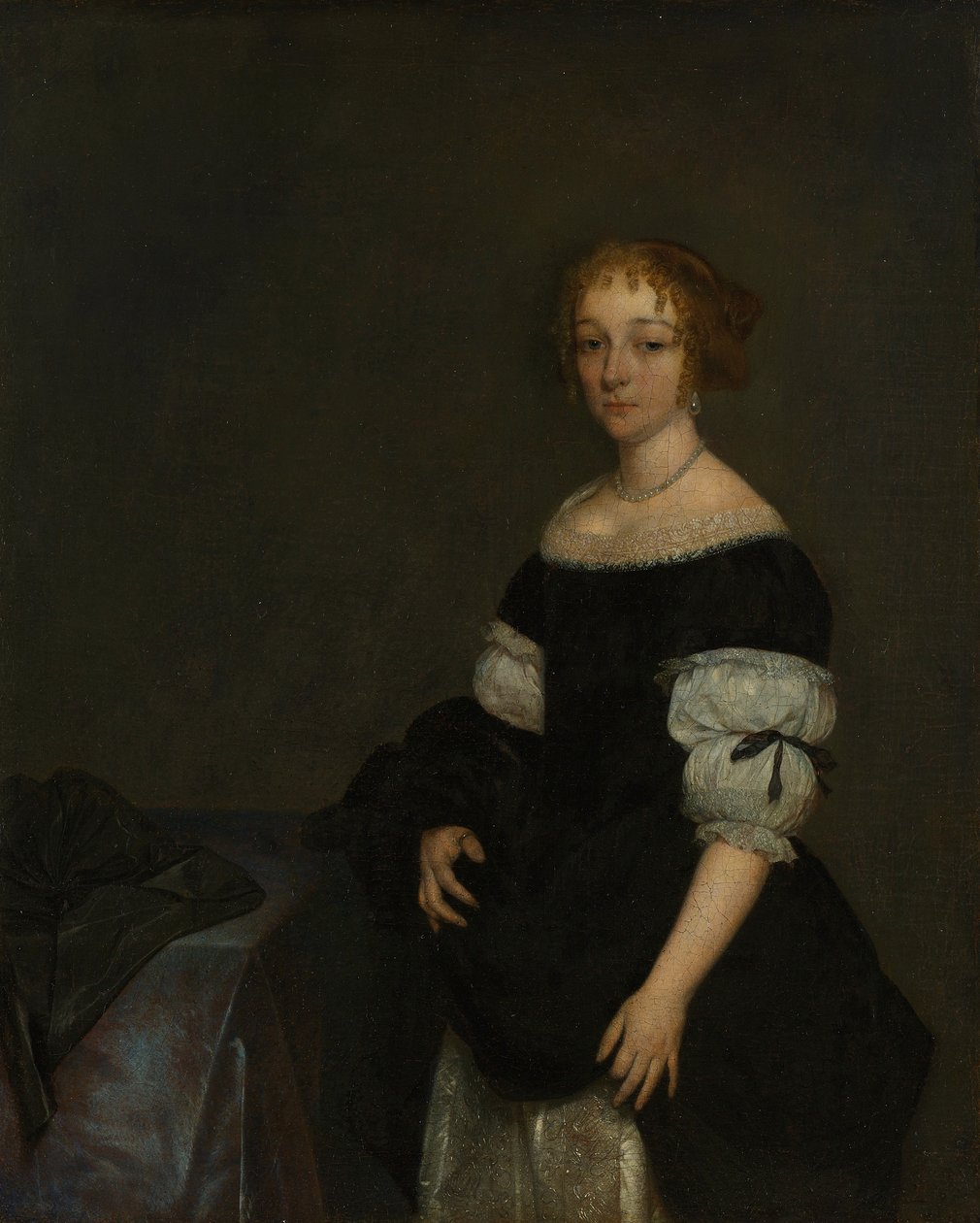 Porträt von Aletta Pancras (1649-1707) von Gerard ter Borch