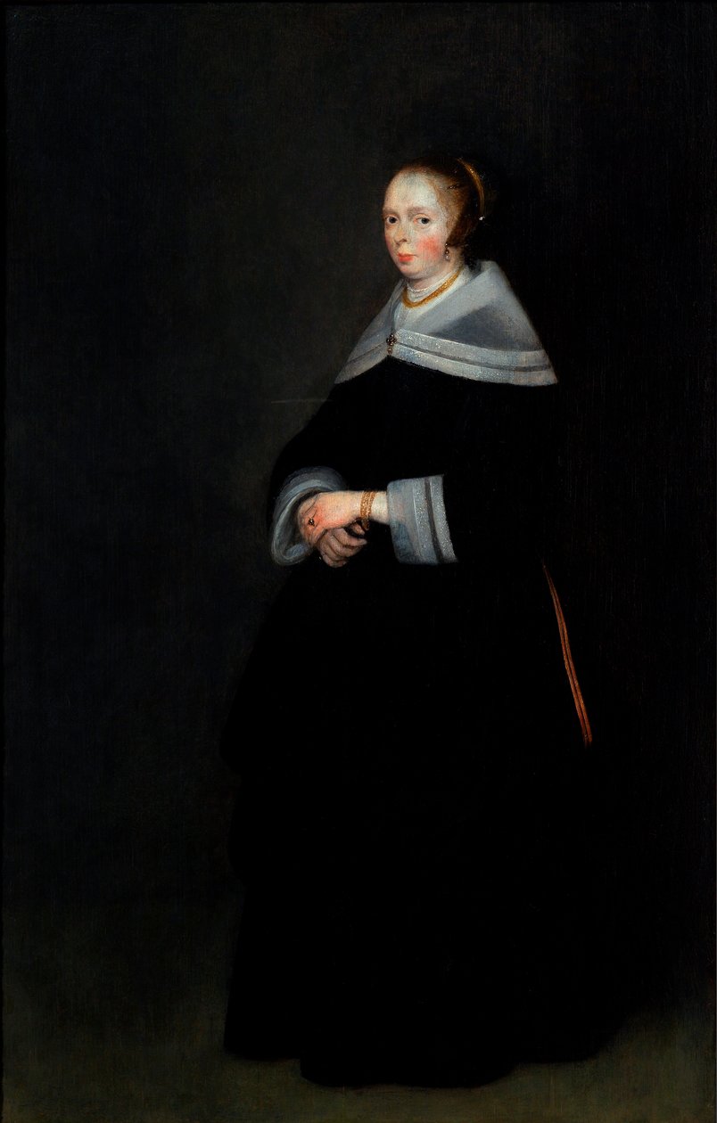 Porträt einer Dame von Gerard ter Borch or Terborch