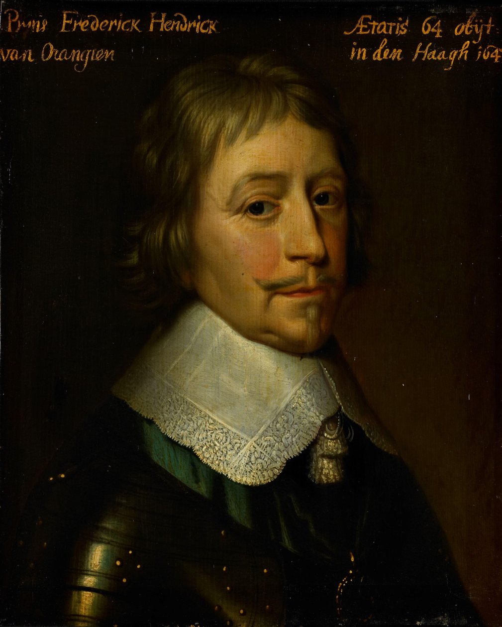 Porträt von Friedrich Heinrich, Prinz von Oranien von Gerard van Honthorst (workshop of)