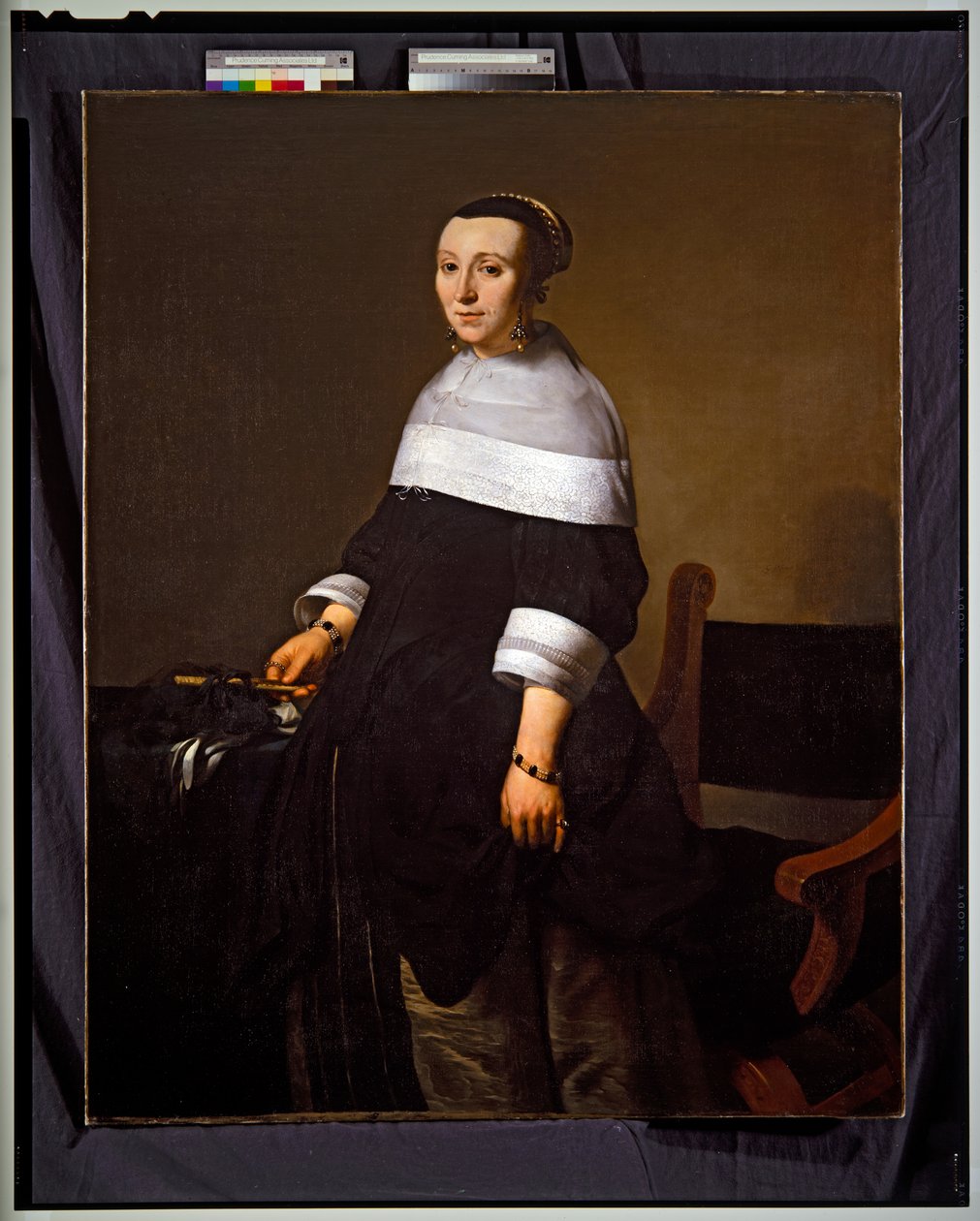 Porträt seiner Frau von Gerbrandt van den Eeckhout