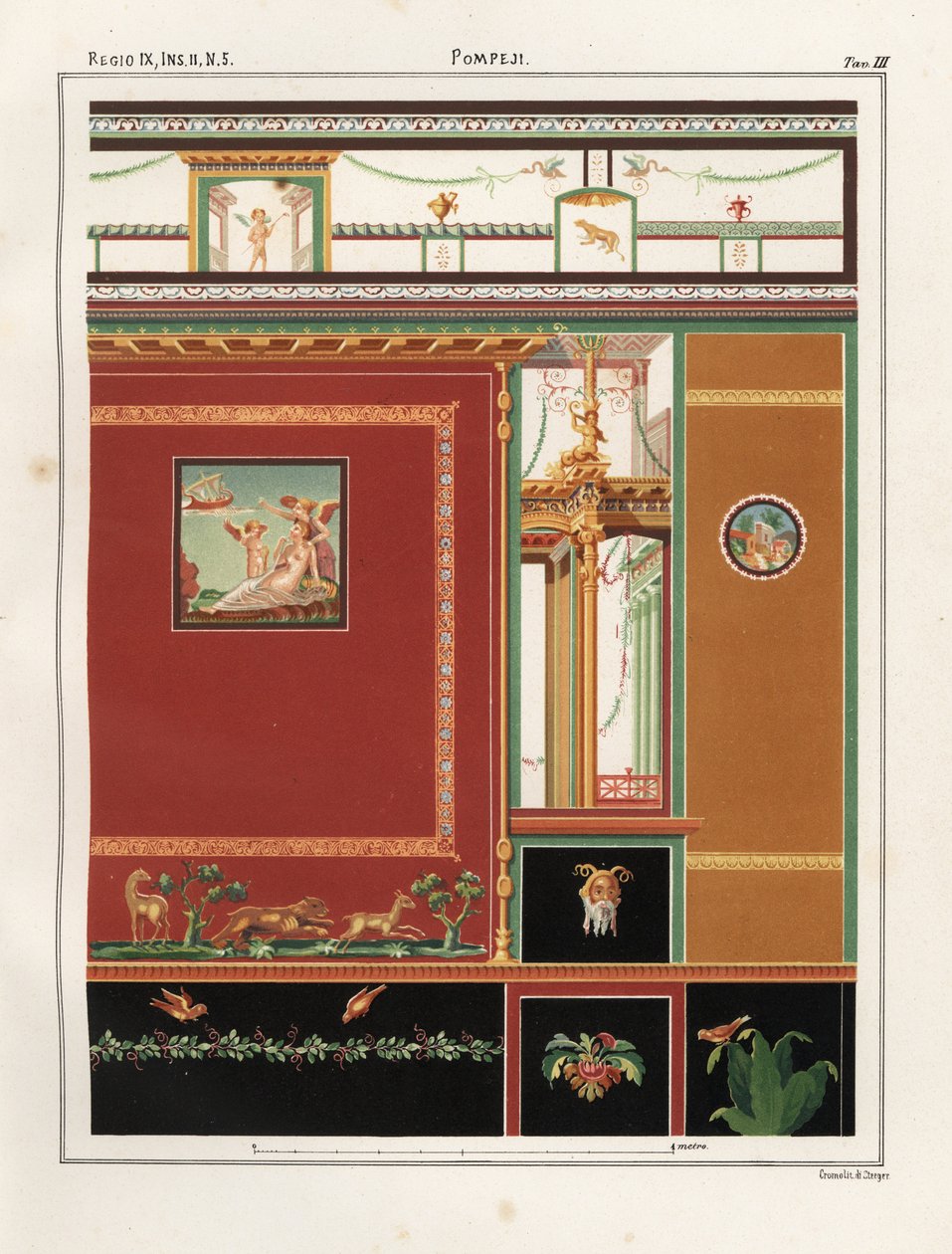 Ariadne beobachtet Theseus