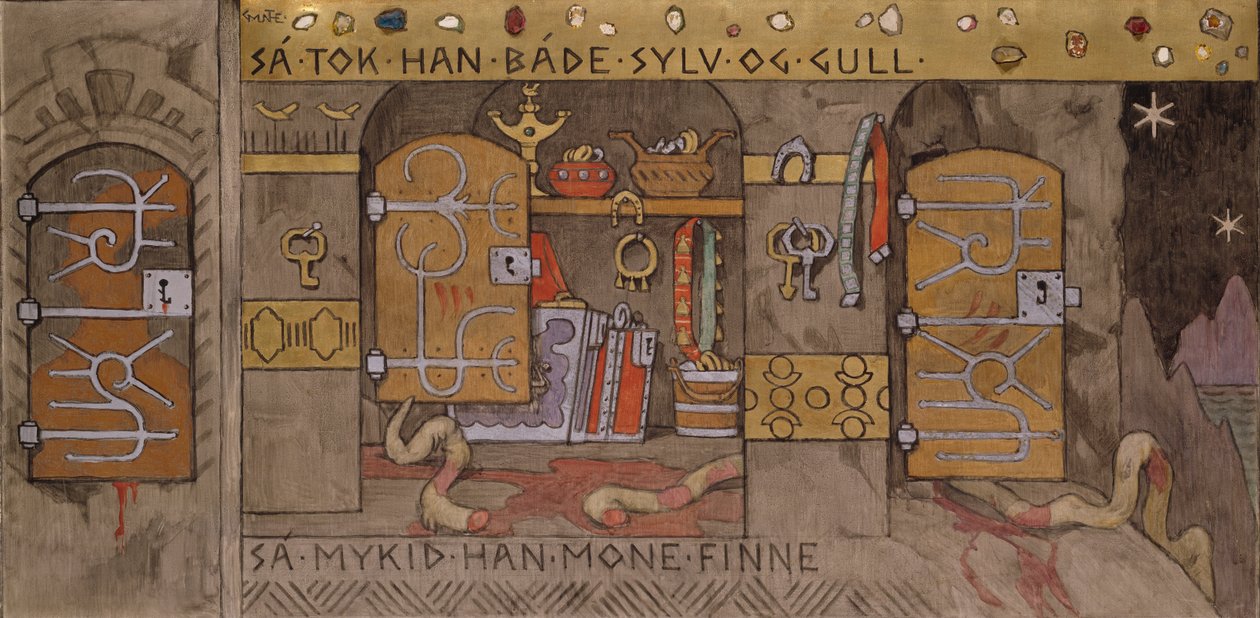 Åsmund bringt Silber und Gold nach Hause von Gerhard Munthe