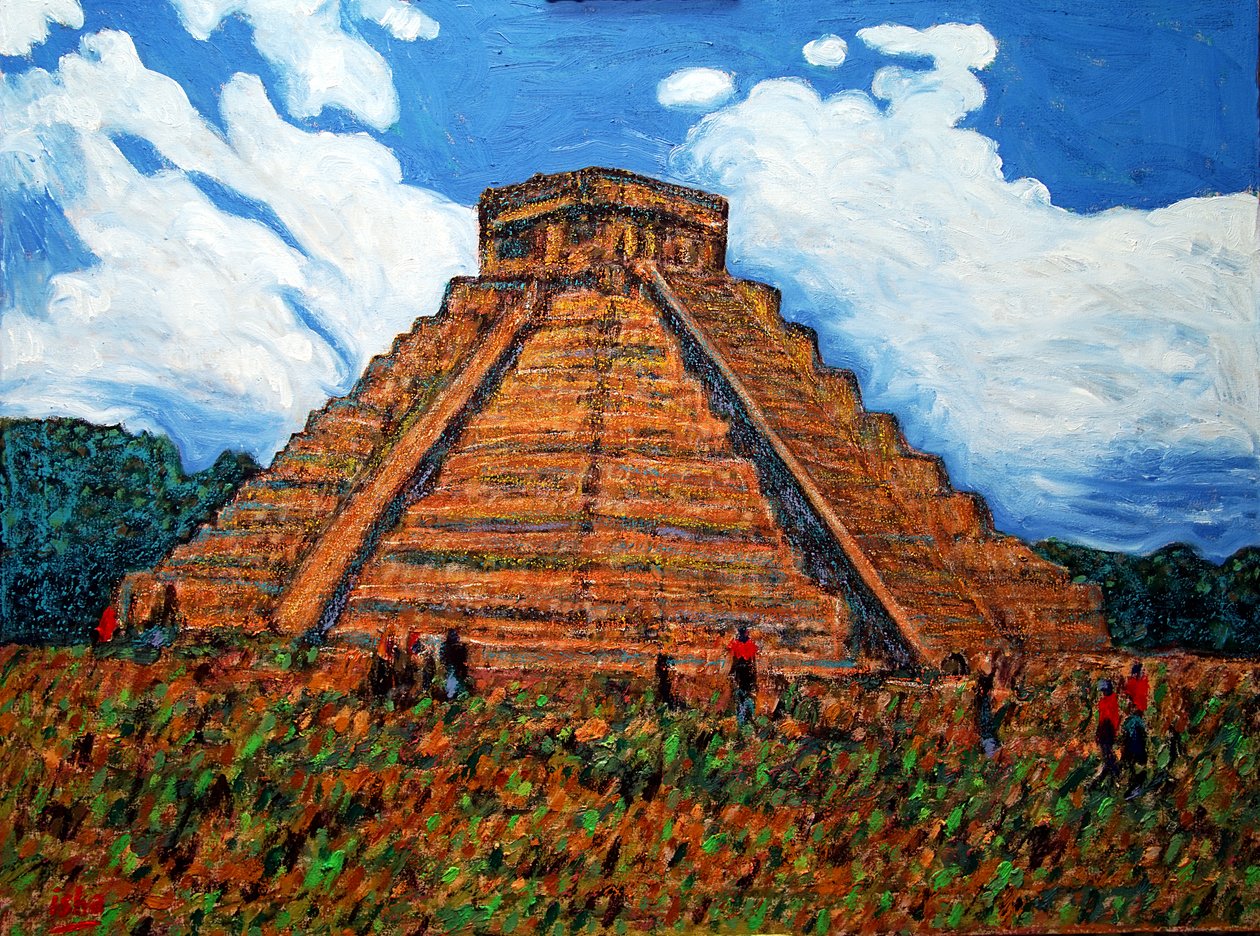 Tempel der Krieger, 2019 von Gerhardt Isringhaus