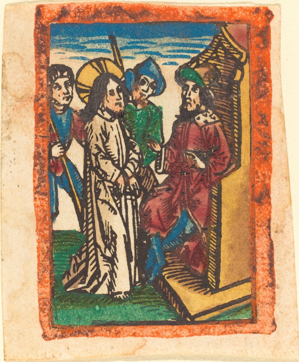 Christus vor Pilatus von German 15th Century
