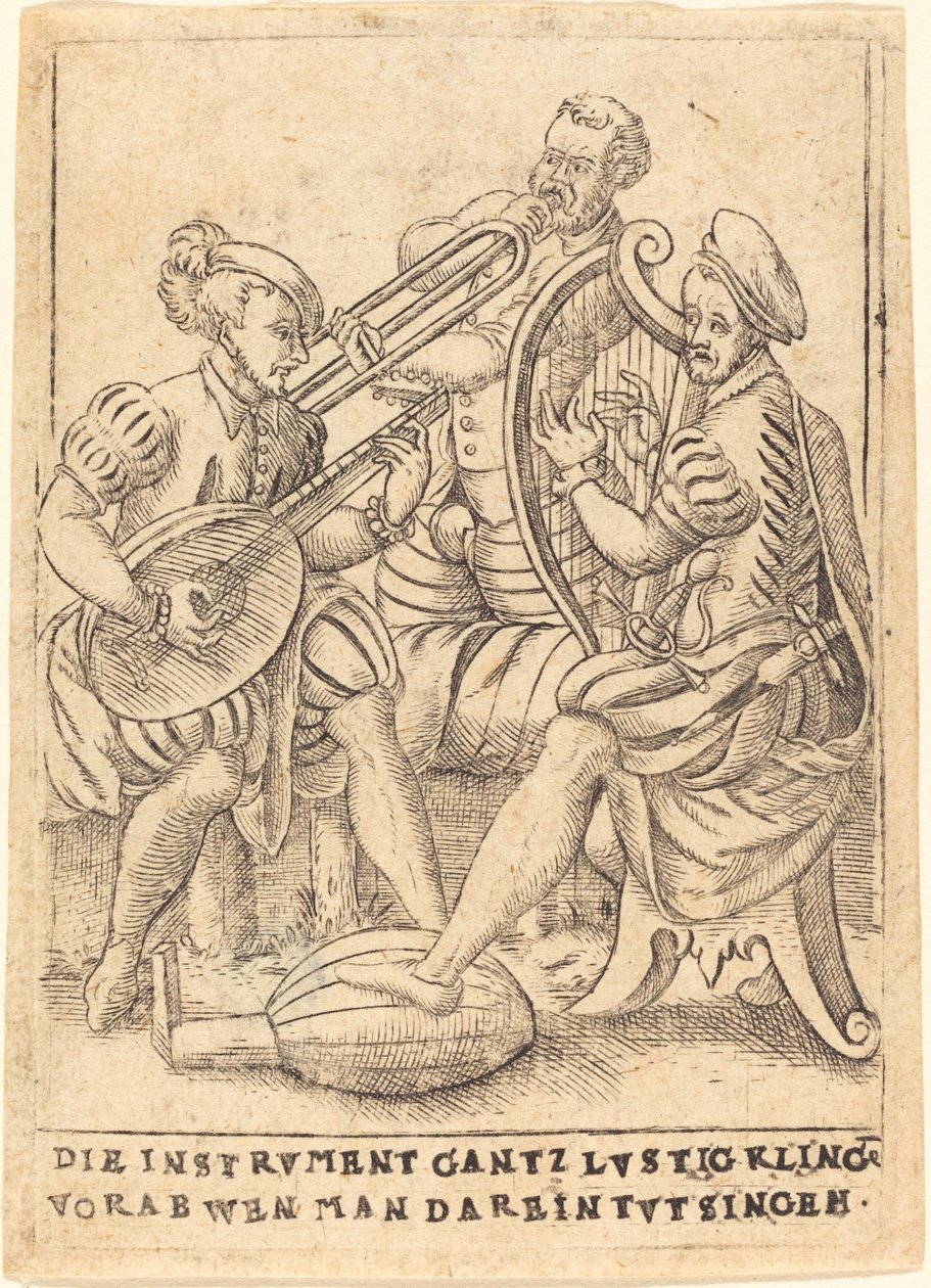 Die Instrumente klingen ganz lustig, vor allem wenn man darin singt von German 16th Century