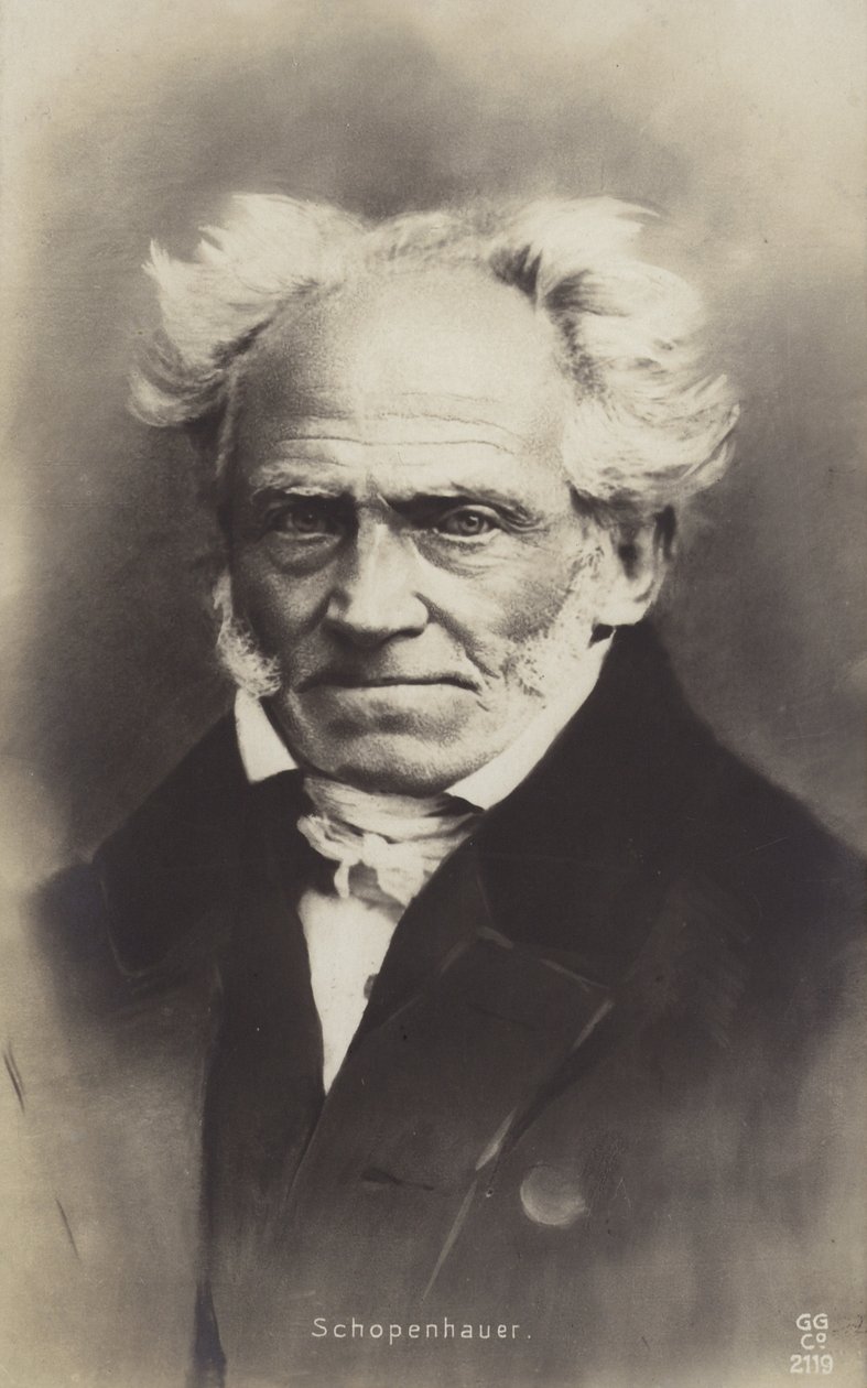 Arthur Schopenhauer (1788-1860), deutscher Philosoph von German Photographer