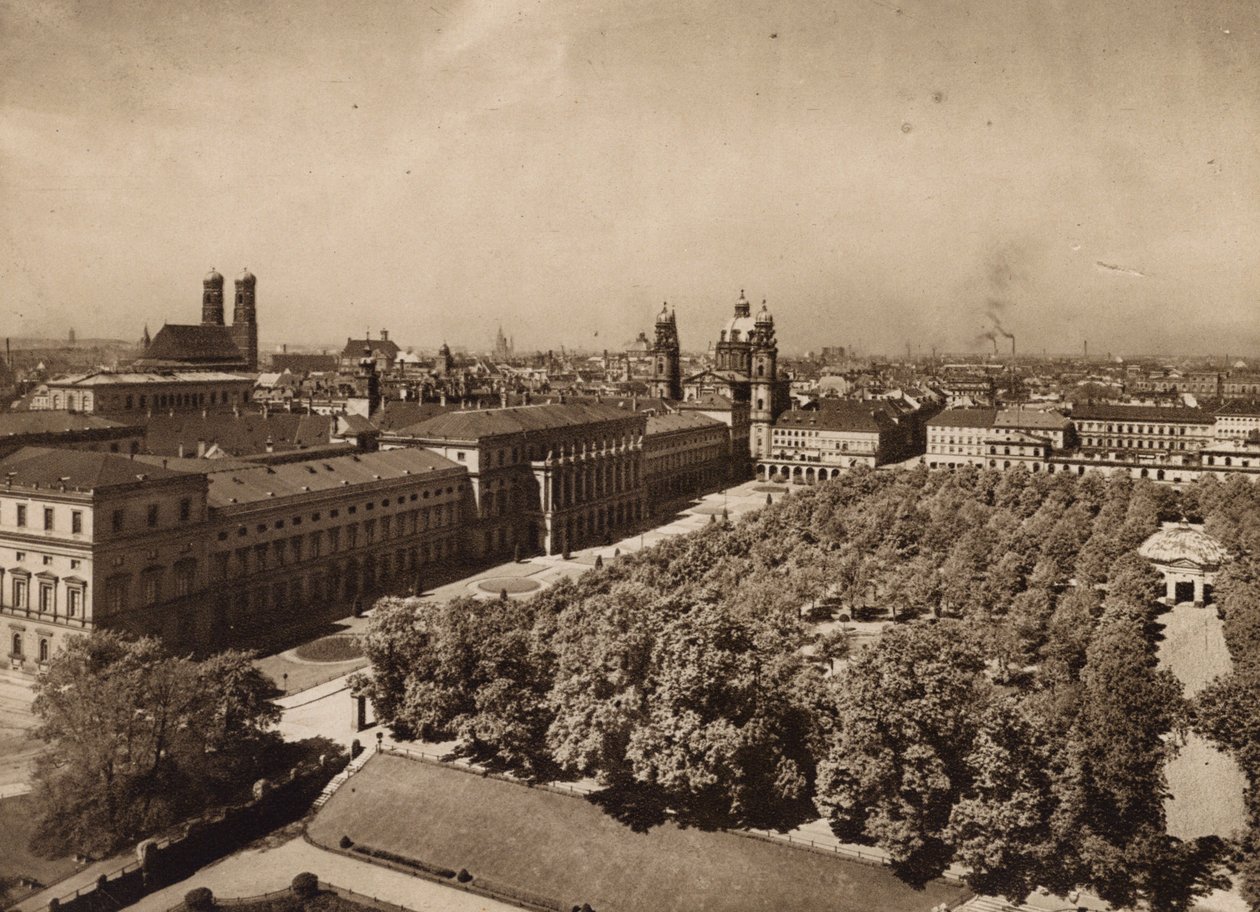 München: Blick auf München von German Photographer