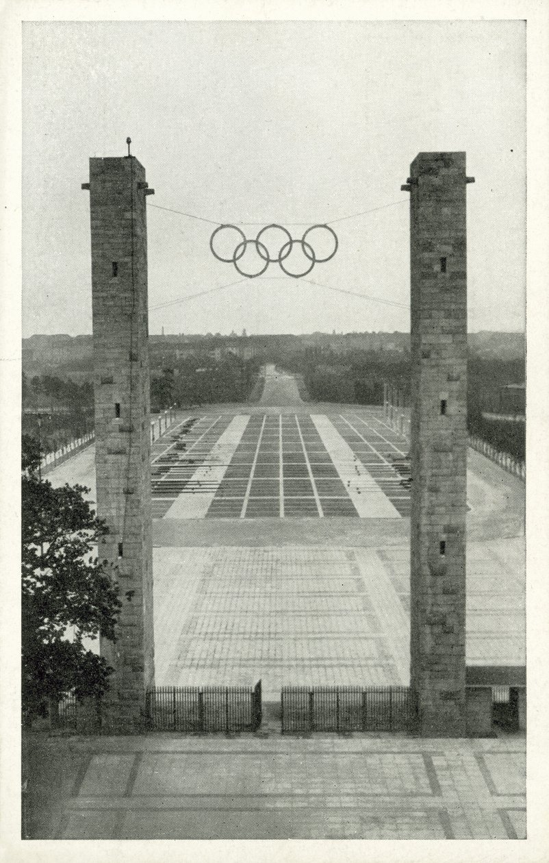 Das Reichssportfeld, Berlin (s/w Foto) von German Photographer