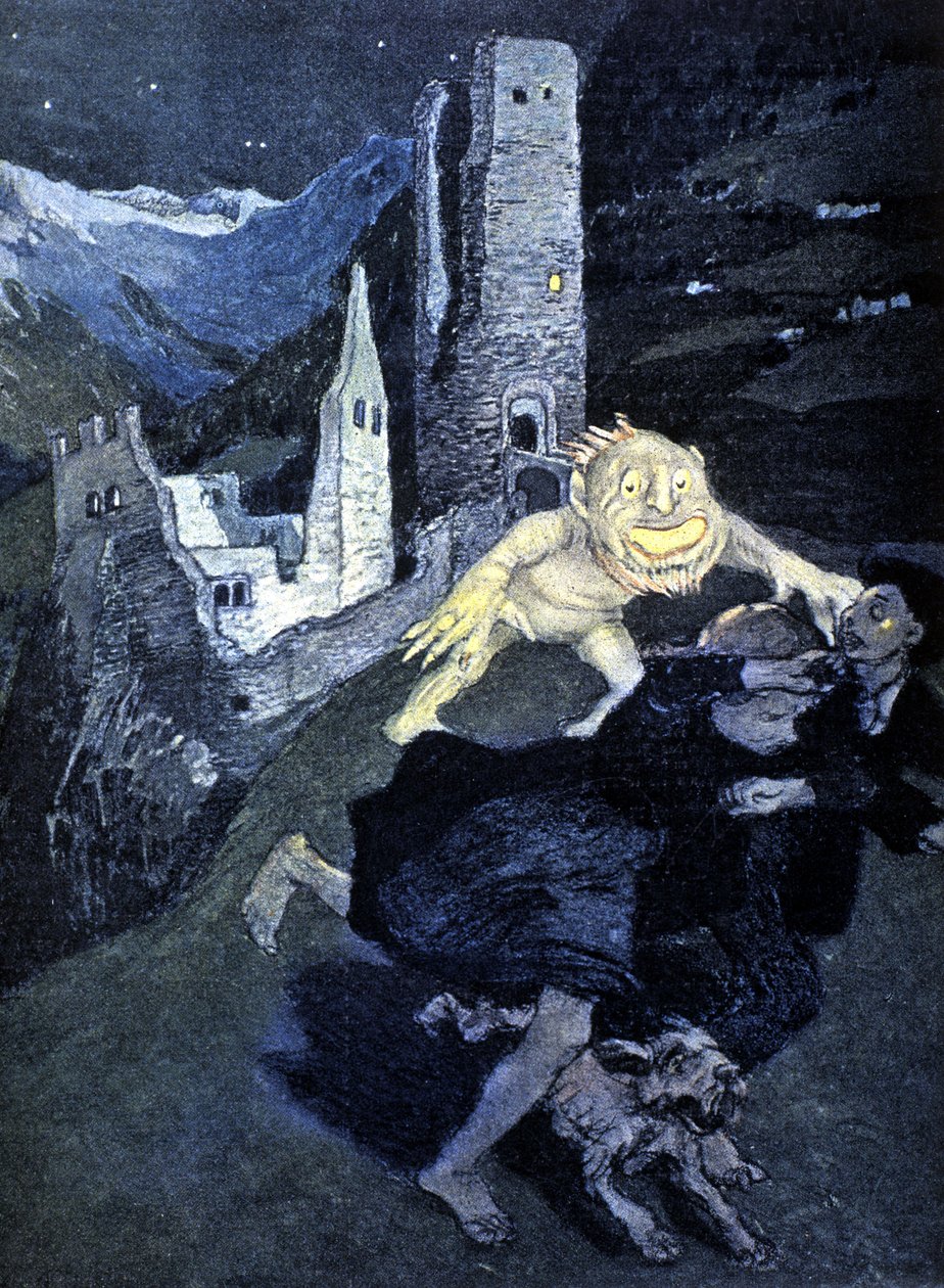 Eine Trollnacht voller Spaß, Passanten erschreckend von German School